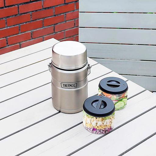 Термос для еды Thermos SK3030 MS 1.2л. серый картонная коробка (491474) фото 8