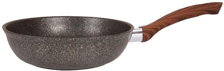 Сковорода Kukmara Granit ultra сго282а круглая ручка съемная (без крышки) серый фото 4