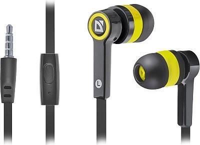 Гарнитура PULSE 420 BLACK/YELLOW 63421 DEFENDER фото 1
