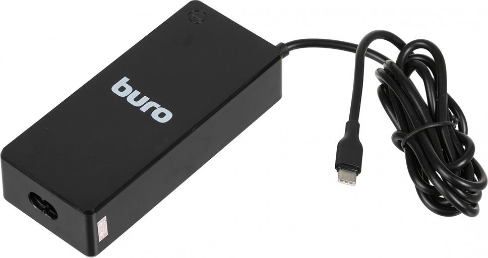 Блок питания Buro BUM-С-100 автоматический 100W 5V-20V 1xUSB 2.4A от бытовой электросети LED индикатор фото 2