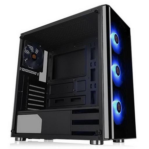 V200 TG RGB CA-1K8-00M1WN-01 Black/Win/SPCC/Tempered Glass*1/120mm RGB Fans*3 + 120mm Standard Fan*1/MB Sync (874398) фото 1