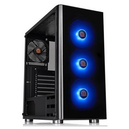 V200 TG RGB CA-1K8-00M1WN-01 Black/Win/SPCC/Tempered Glass*1/120mm RGB Fans*3 + 120mm Standard Fan*1/MB Sync (874398) фото 3