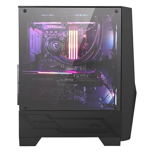MAG FORGE 100R Mid-Tower, ATX, mATX, Mini-ITX, 2xUSB 3.0, 2x120mm ARGB Fan, 1x120mm black Fan, Tempered Glass Window (676407) фото 3