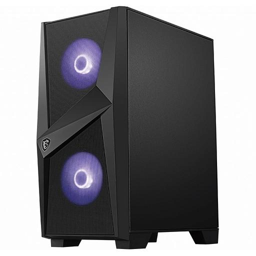 MAG FORGE 100M Mid-Tower, ATX, mATX, Mini-ITX, 2xUSB 3.0, 2x120mm RGB Fan, 1x120mm black Fan, Tempered Glass Window (676414) фото 2