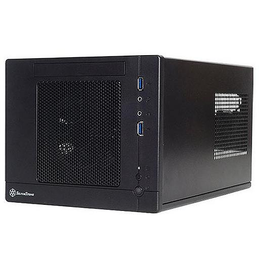 SST-SG05BB-Lite USB 3.0 Sugo Mini-ITX Compact Computer Cube Case, black, RTL {4} фото 1
