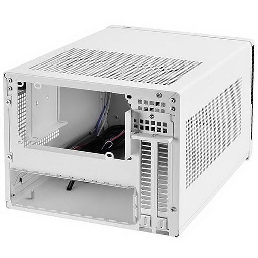 SST-SG13WB-Q (USB 3.0) Sugo Mini-ITX Compact Computer Cube Case, Plastic Front Panel with Faux Aluminum Finish, black white, RTL {4} фото 5