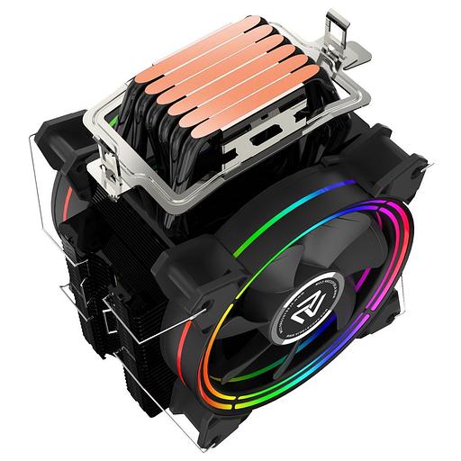 H120D Universal, TDP 200W, Heat Pipe:6mm*6pcs, 800~2000RPM, 11.6-35.3dB(A), RGB, RTL {18} (872339)/(874043) фото 6