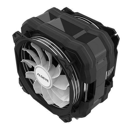M120D Universal, 200W, Heat pipe 6mm*6, 120mm FAN 700~1900rpm, 73.75CFM, 41.2dBA, 8 LED, LED temperature cover RTL, (874289) фото 2