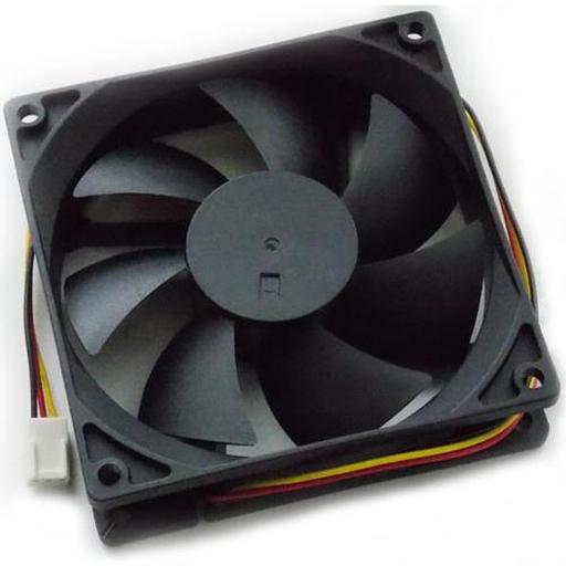 Вентилятор Gembird FANCASE2/BALL 90x90x25, подшипник, 3 pin, провод 30см OEM {100} (033336) фото 2