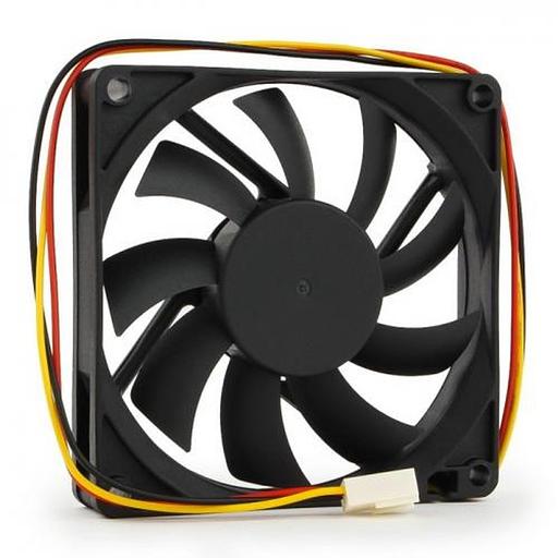 Вентилятор Gembird D8015SM-3 80x80x15, втулка, 3 pin, провод 30 см, OEM {100} фото 2