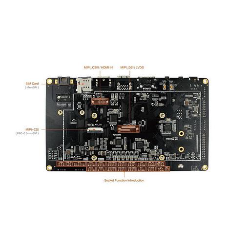 AIO-3399J-4GB 4G+16G HDMI IN, Core-3399J soldered with his backplane фото 3