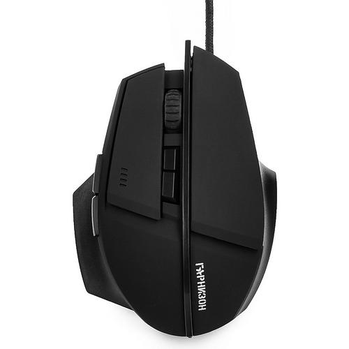Мышь игровая Гарнизон GM-740G, "Альтаир", код "Survarium", USB, чип Х3, черн., софт тач, 2400 DPI, 6 кн.+колесо-кнопка фото 1
