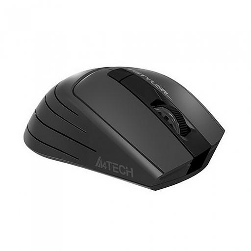 Мышь беспроводная A4Tech Fstyler FG30S, серый, оптическая, 2000dpi silent, USB, 6 кнопок (947718) фото 3