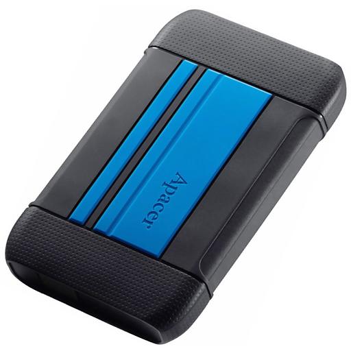 2.5" 1TB Apacer AC633 AP1TBAC633U-1 USB 3.1 Gen 1, Military-Grade Shockproof, Blue, RTL {20} (916921) фото 1