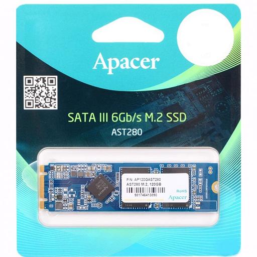 Жесткий диск SSD Apacer 240Gb M.2 2280 SATA [AP240GAST280-1] фото 3