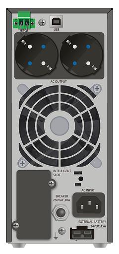 Источник бесперебойного питания Ippon Innova G2 Euro 1000L 900Вт 1000ВА черный фото 2