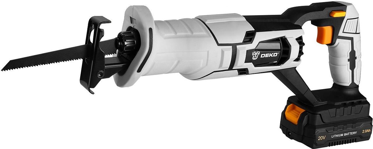 Сабельная пила Deko DKRS20 аккум. 3000ход/мин фото 1