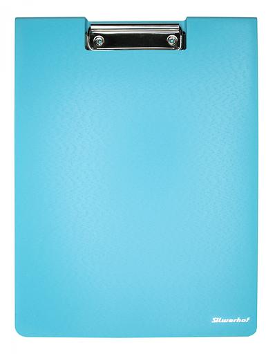 Папка клип-борд Silwerhof 957027 A4 полипропилен вспененный 1.8мм голубой фото 1