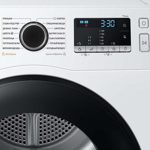 Сушильная машина Samsung DV90TA040AE/LP кл.энер.:A++ макс.загр.:9кг белый фото 3