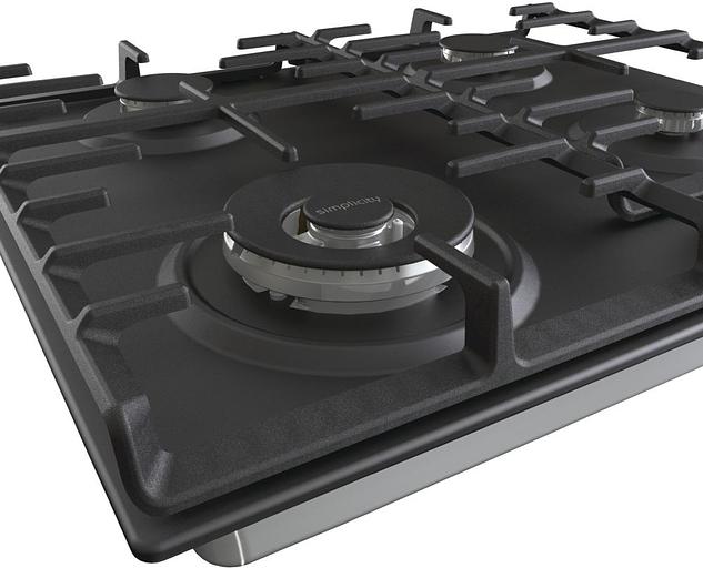 Газовая варочная поверхность Gorenje GW642SYB черный фото 2
