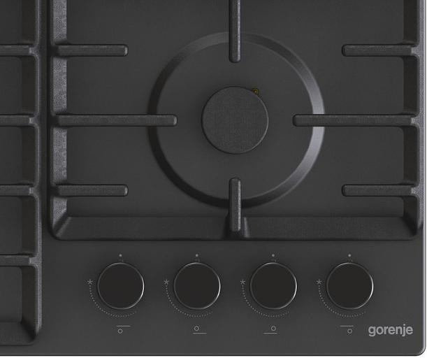 Газовая варочная поверхность Gorenje GW642SYB черный фото 4
