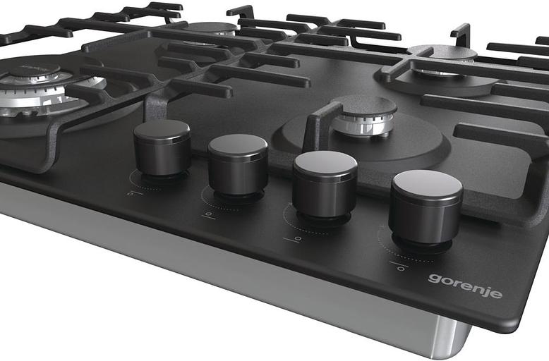 Газовая варочная поверхность Gorenje GW642SYB черный фото 5