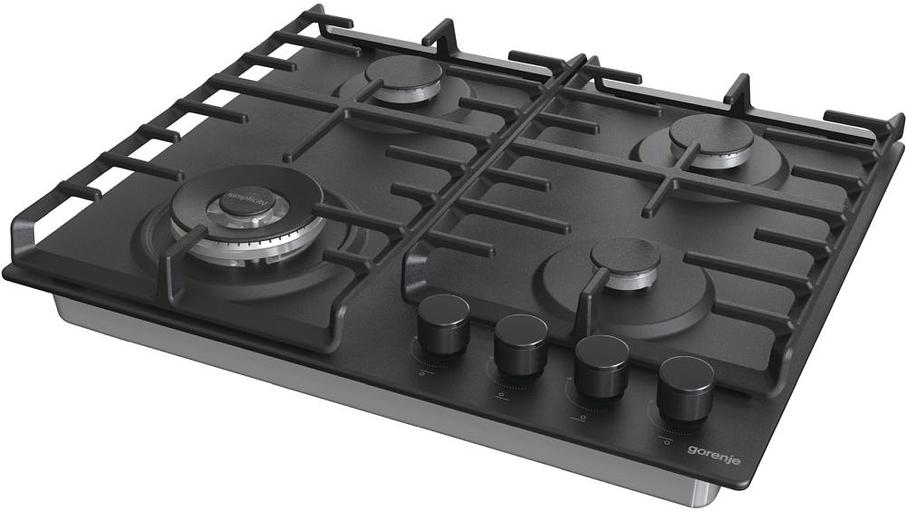 Газовая варочная поверхность Gorenje GW642SYB черный фото 8
