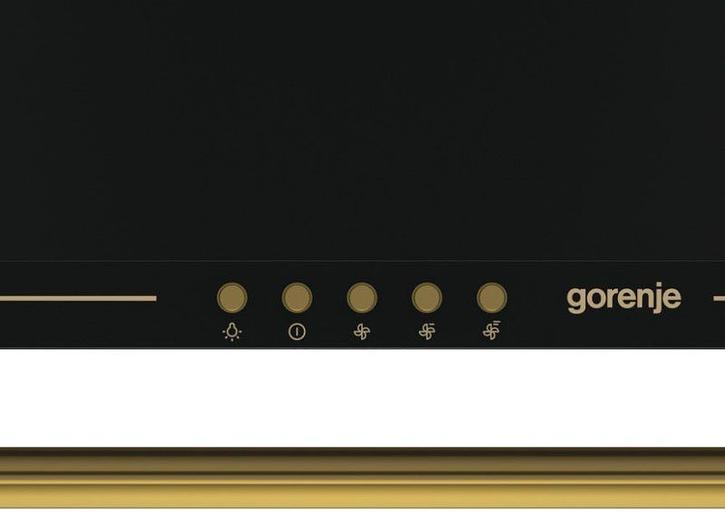Вытяжка каминная Gorenje Classico WHC63CLB антрацит управление: кнопочное (1 мотор) фото 5