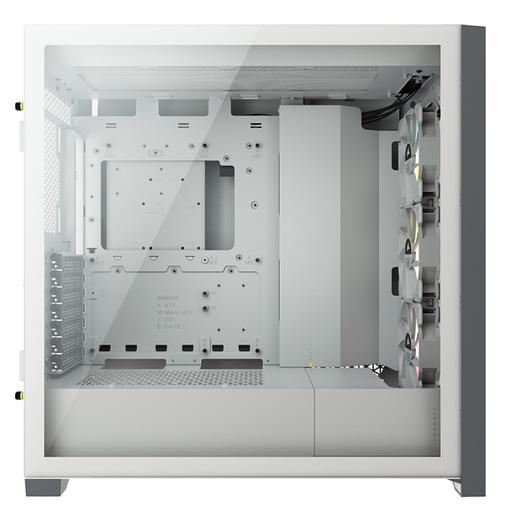 ICUE 5000X RGB CC-9011233-WW Mid-Tower, white, Tempered Glass (650393) фото 2