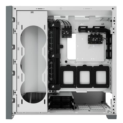 ICUE 5000X RGB CC-9011233-WW Mid-Tower, white, Tempered Glass (650393) фото 7