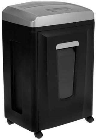 Шредер Heleos УП21-7+ черный/серебристый (секр.P-7) фрагменты 5лист. 23лтр. пл.карты CD фото 1