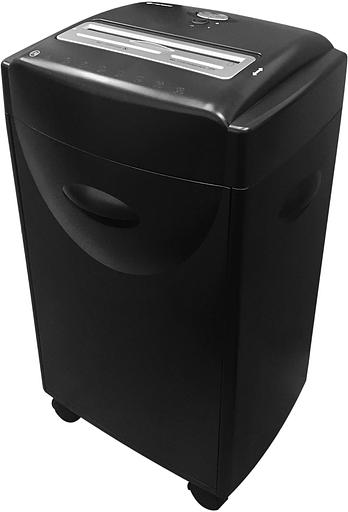 Шредер Heleos УМ42-4 черный (секр.P-4) фрагменты 19лист. 42лтр. скрепки скобы пл.карты CD фото 1