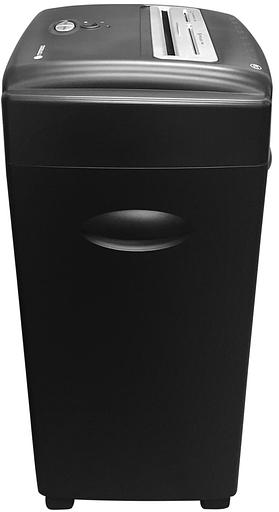 Шредер Heleos УМ42-4 черный (секр.P-4) фрагменты 19лист. 42лтр. скрепки скобы пл.карты CD фото 4