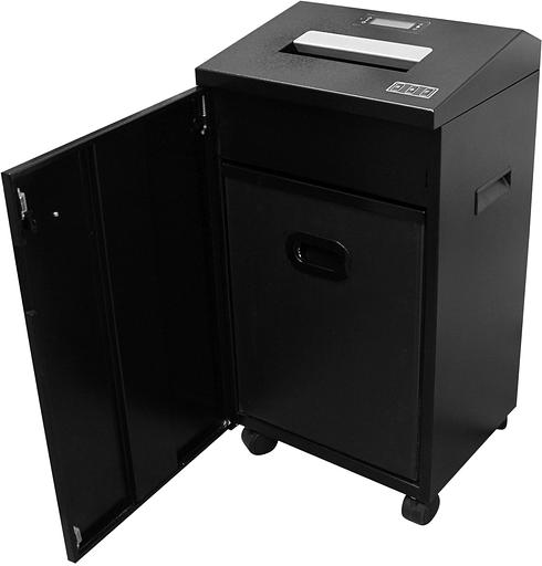 Шредер Heleos УО55-7 черный (секр.P-7) фрагменты 7лист. 55лтр. фото 3