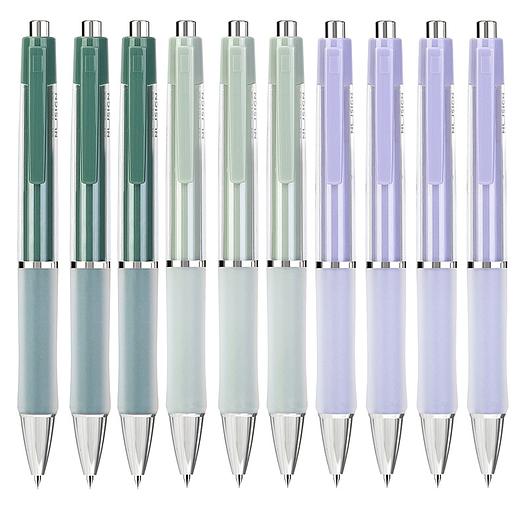 Ручка гелев. Deli Nusign NS645 ассорти черные линия 0.5мм фото 2