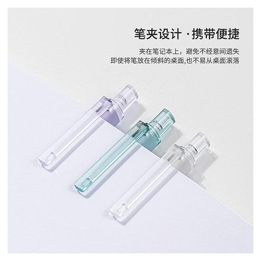 Ручка гелев. Deli Nusign NS649 ассорти черные автоматическая линия 0.5мм фото 4