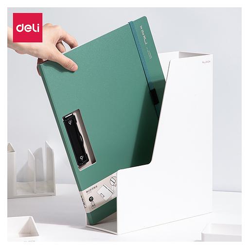 Папка-планшет Deli Nusign NS178GREEN A4 полипропилен зеленый фото 2