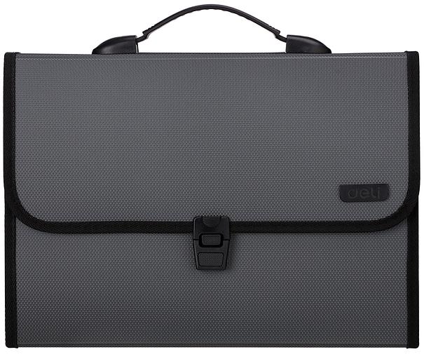 Папка-портфель Deli Extend E5556 12 отдел. A4 полипропилен 1.05мм ассорти фото 2