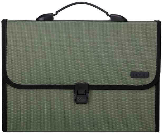 Папка-портфель Deli Extend E5556 12 отдел. A4 полипропилен 1.05мм ассорти фото 3