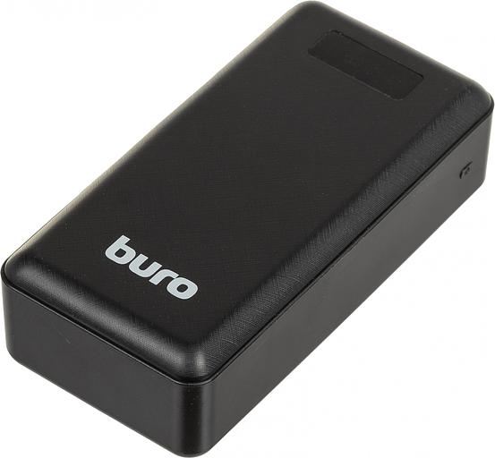 Мобильный аккумулятор Buro BPF30D 30000mAh 3A QC PD 22.5W черный (BPF30D22PBK) фото 2