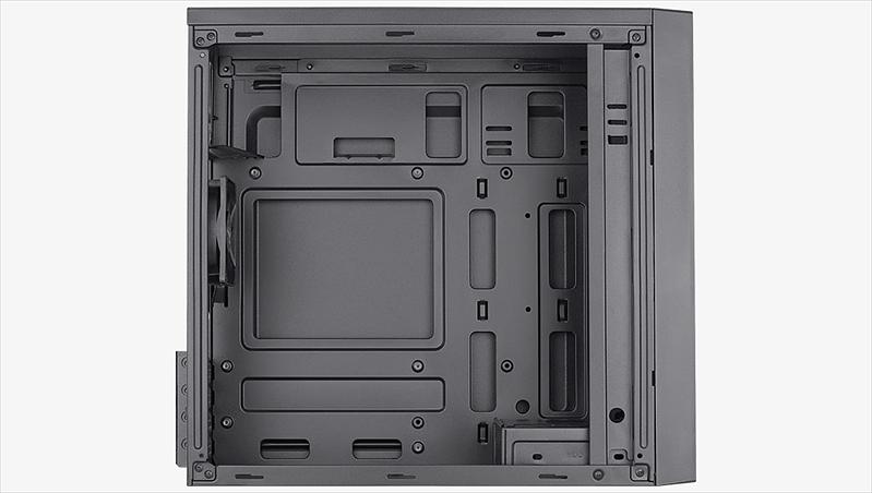 Корпус Aerocool Cs-108-S-BK-v1 (mATX, без БП, USB3.0 x1, USB2.0 x1, 8cm black fan x1) (Cs-108-S-BK-v1) фото 4