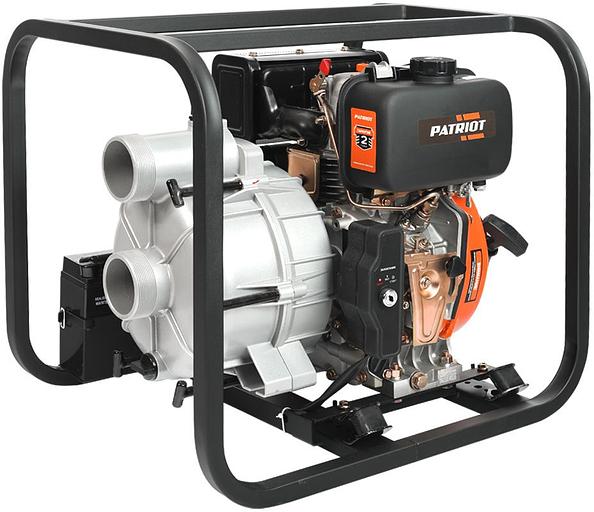 Мотопомпа Patriot MPD 3072 SFE 1200л/мин для загр.вод. (335101650) фото 2
