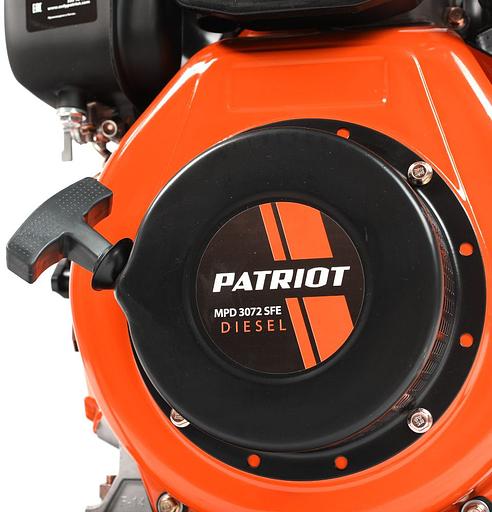 Мотопомпа Patriot MPD 3072 SFE 1200л/мин для загр.вод. (335101650) фото 6