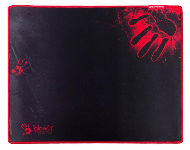 Коврик для мыши A4Tech Bloody B-080S черный/рисунок 430x350x2мм фото 1