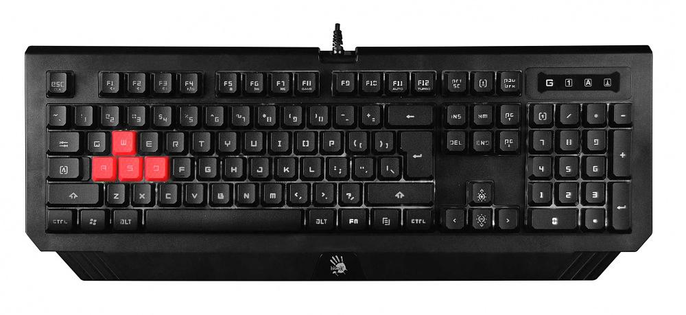 Клавиатура A4Tech Bloody B120N черный USB Multimedia for gamer LED фото 2