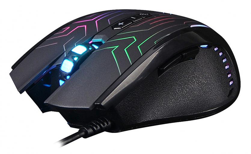 Мышь A4Tech X87 черный оптическая (2400dpi) USB (8but) фото 3