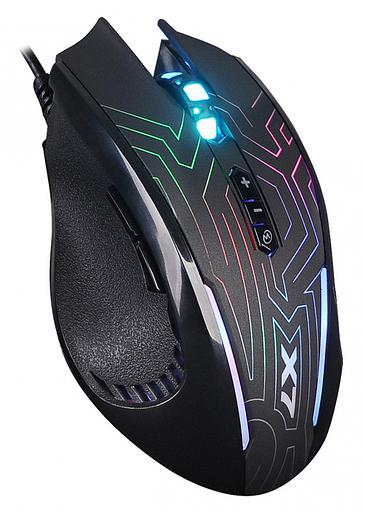 Мышь A4Tech X87 черный оптическая (2400dpi) USB (8but) фото 4
