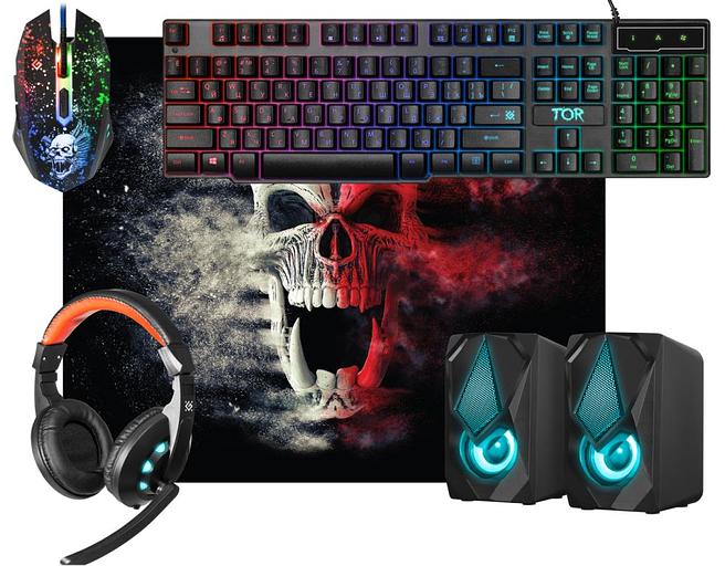 Беспроводная клавиатура/мышь TOR MHP-127 52127 DEFENDER фото 1