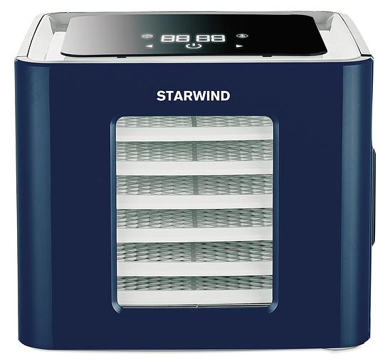 Сушка для фруктов и овощей Starwind SFD9534 6под. 400Вт синий фото 1