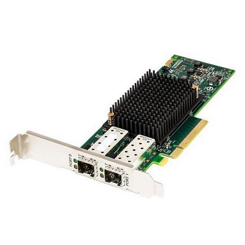 Emulex LPe31002-M6 Gen 6 (16GFC), 2-port, 16Gb/s, PCIe Gen3 x8, LC MMF 100m, трансивер установлен, Upgradable to 32GFC фото 1